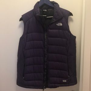 Purple Northface vest